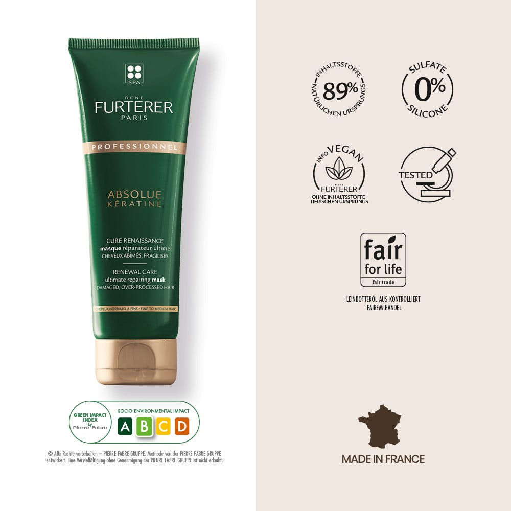 Rene Furterer Absolue Keratin Aufbauende Maske 250 ml