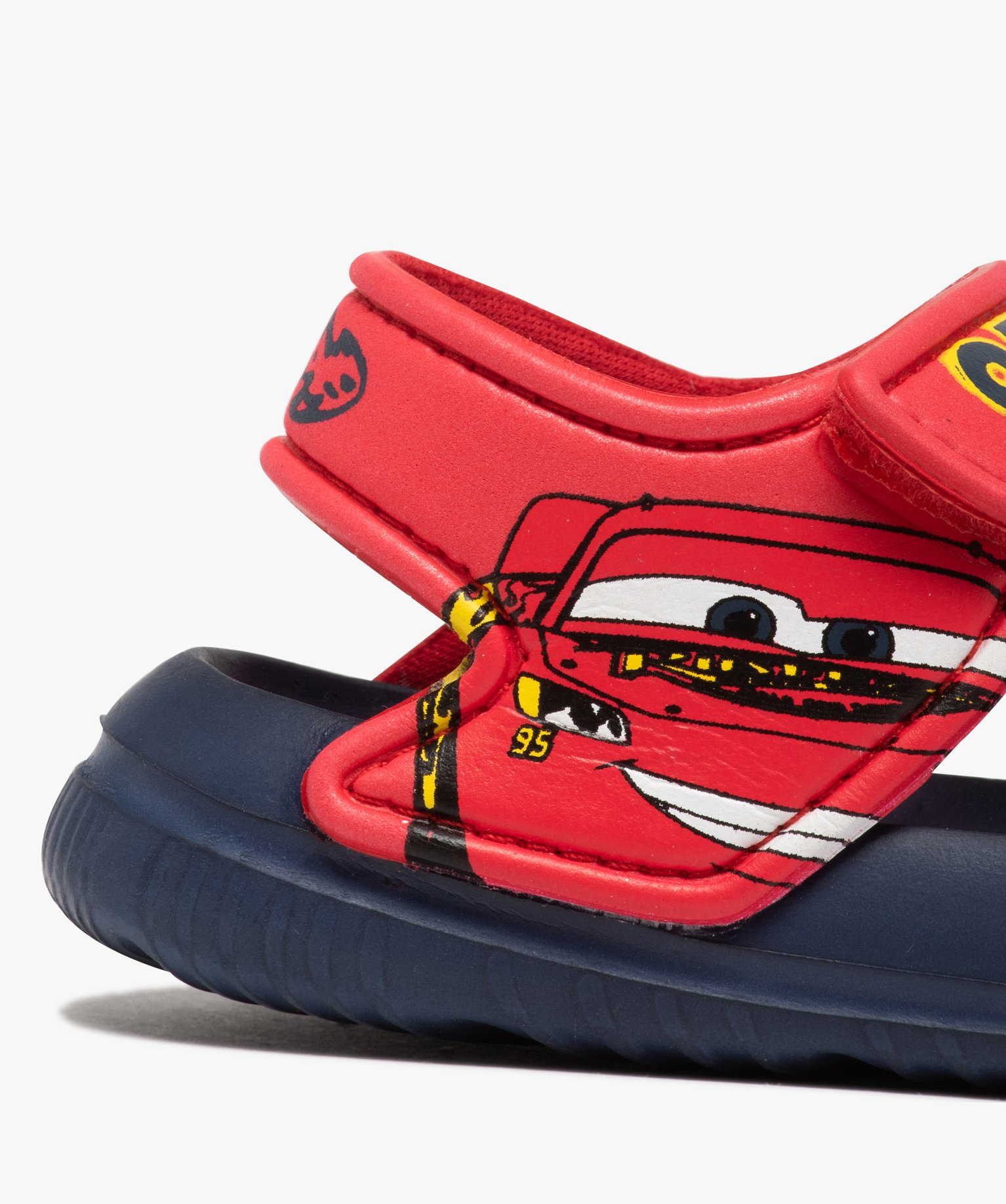 Sandales de plage Garçon - Cars rouge | GEMO