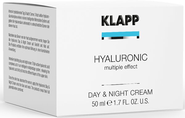 KLAPP Skin Care Science Hyaluronic Day & Night Cream Gesichtscreme