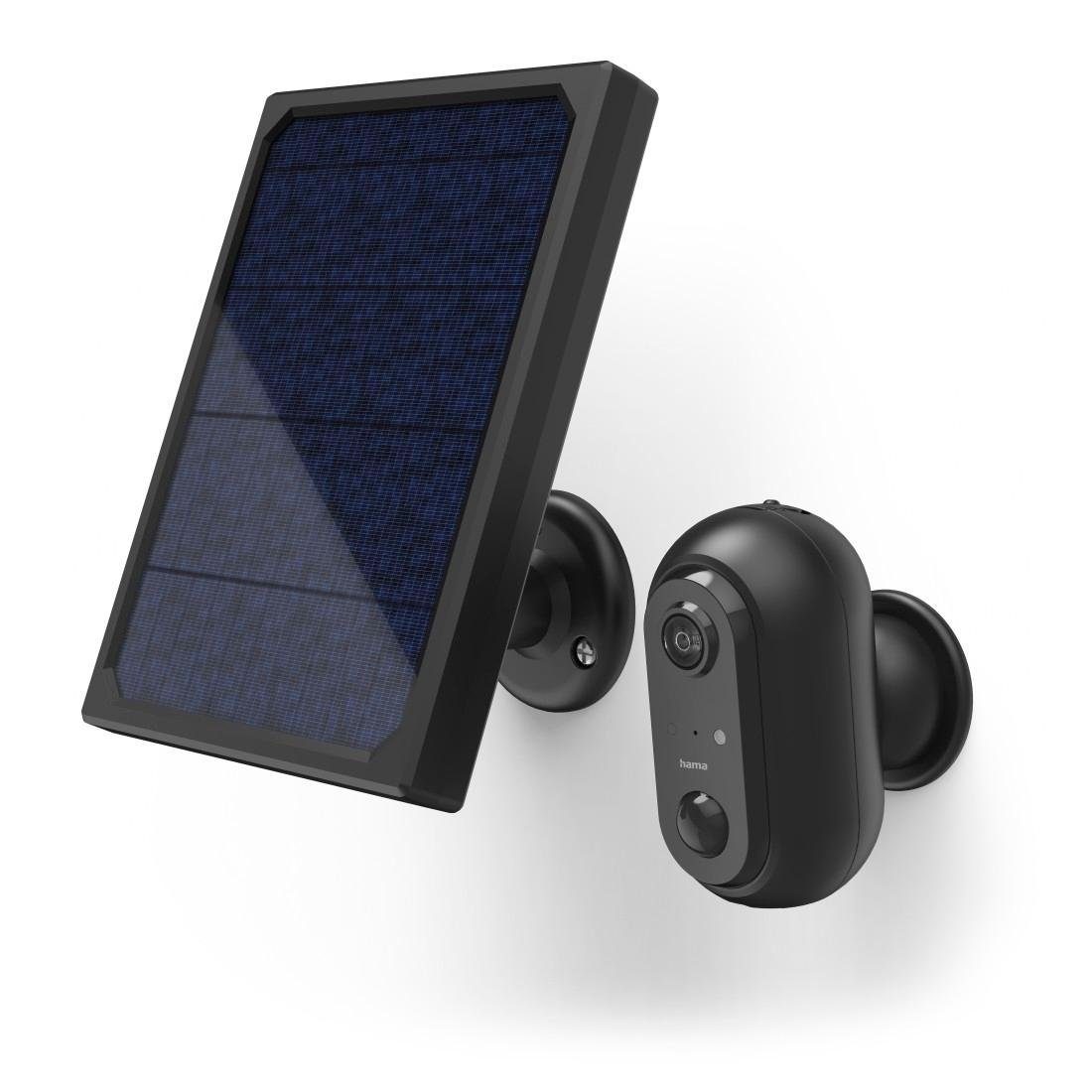 Hama WLAN Kamera Outdoor (App, Solar, Nachtsicht, Bewegungsmelder, Live) Smart Home Kamera (Außenbereich, Innenbereich)