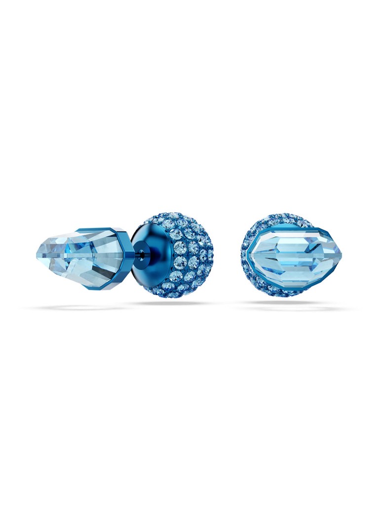 Swarovski Lucent stud earrings with crystal