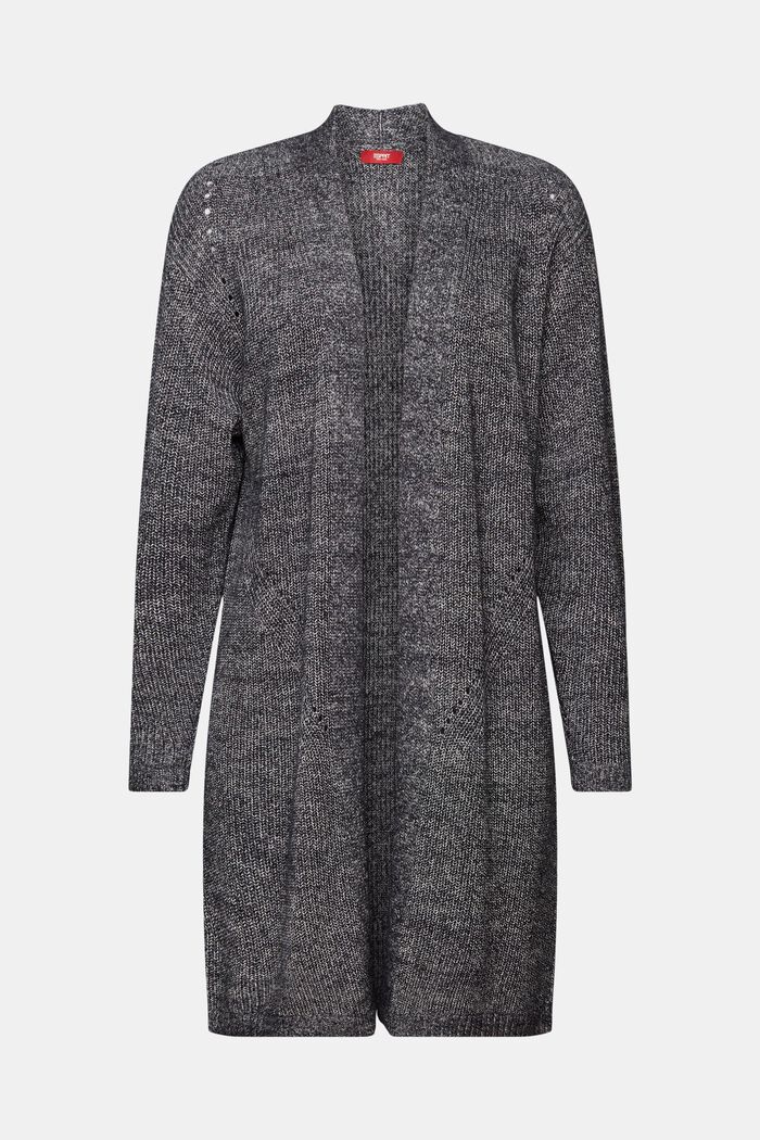 Langer Cardigan, Baumwollmix