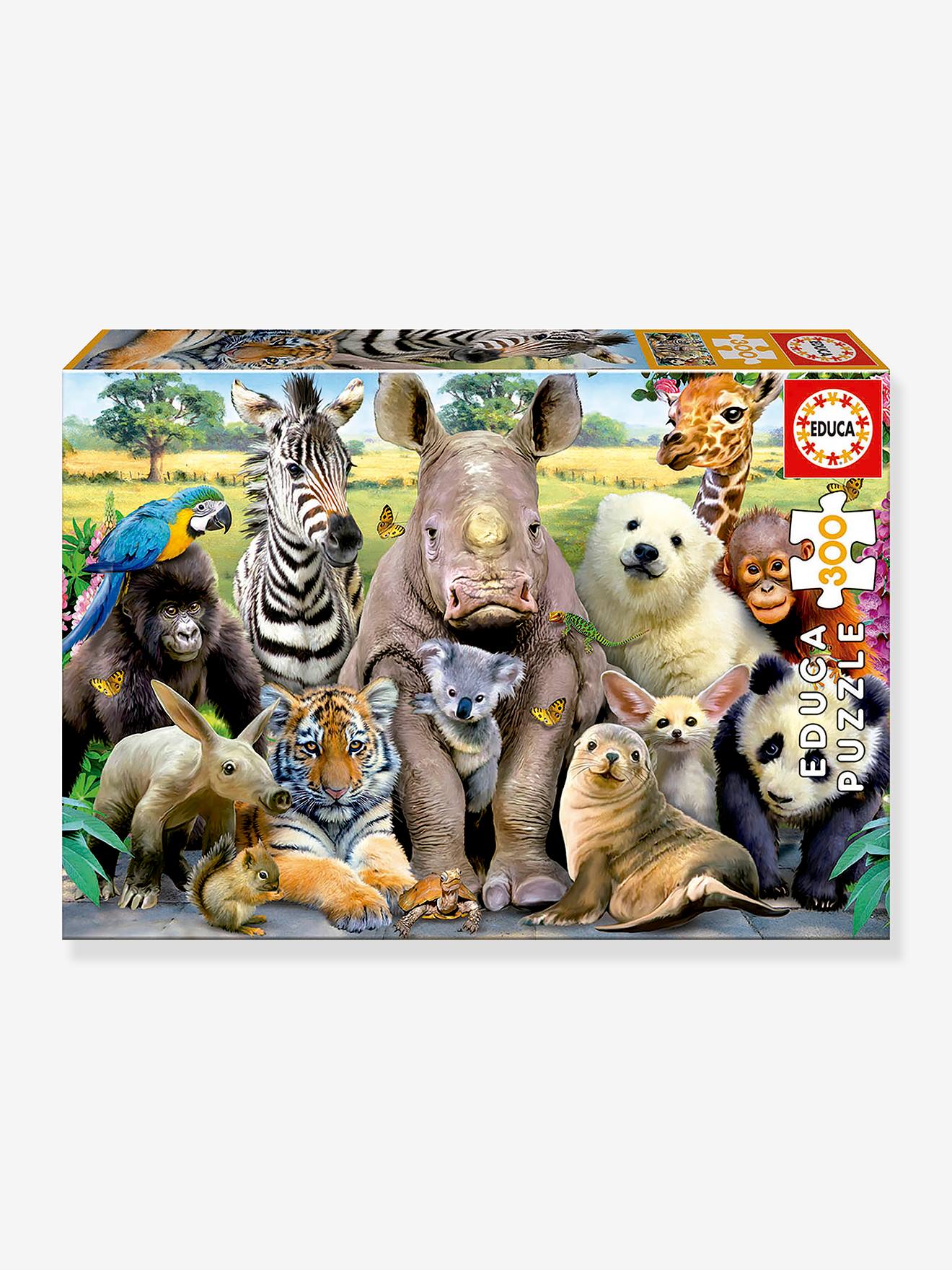 Educa Kinder Puzzle TIERE EDUCA, 300 Teile - mehrfarbig