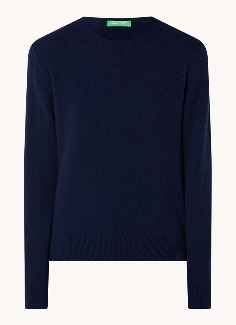Maglione Benetton in cashmere a maglia fine