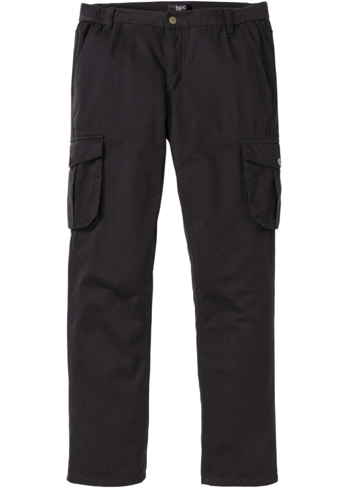 Regular Fit Cargohose m. Komfortschnitt, Straight