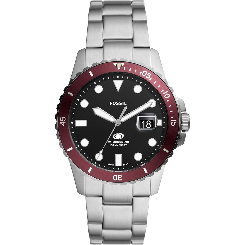 Fossil Montre pour hommes Acier inoxydable Montre