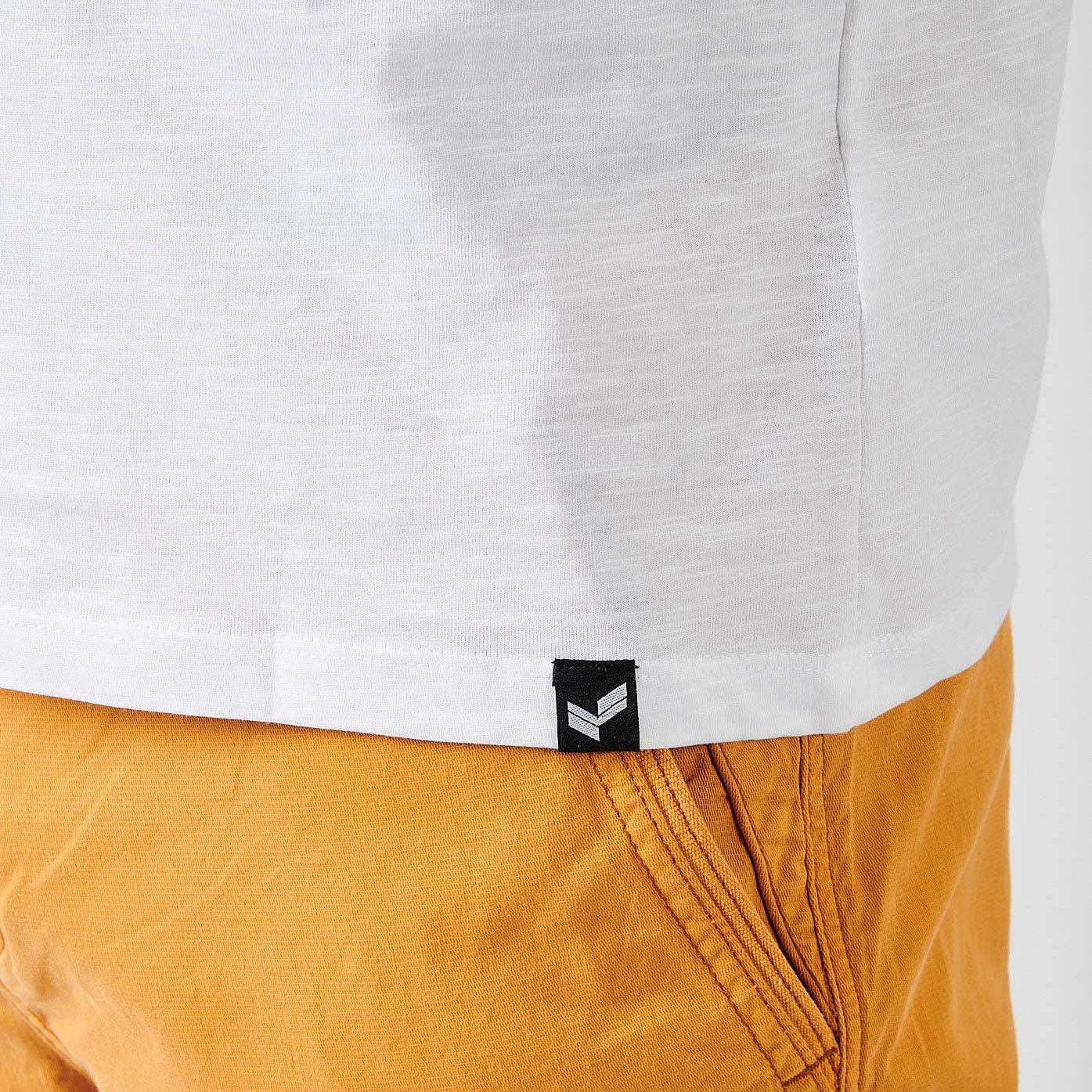 BLEEK  T-shirt blanc homme 100% coton bio