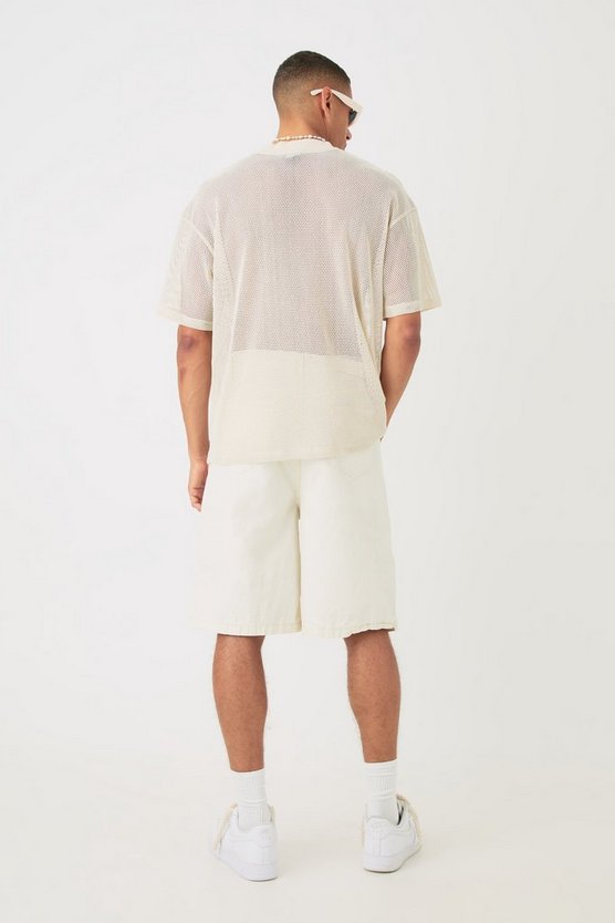 Oversize Mesh T-Shirt