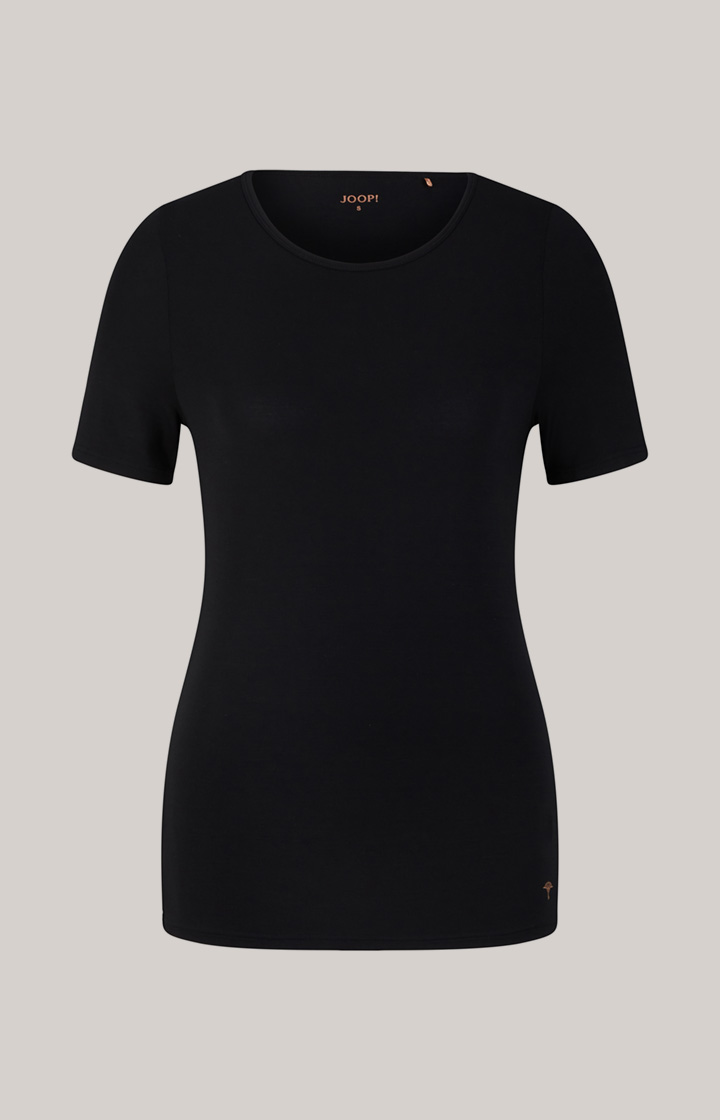 Modal T-Shirt in Schwarz