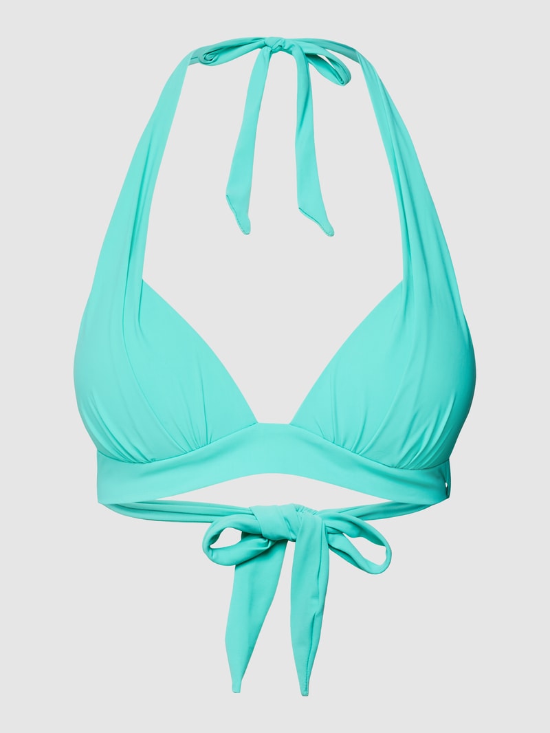 Bikini-Oberteil mit Schnürung Modell 'MAHO SPRING' in lindgrün