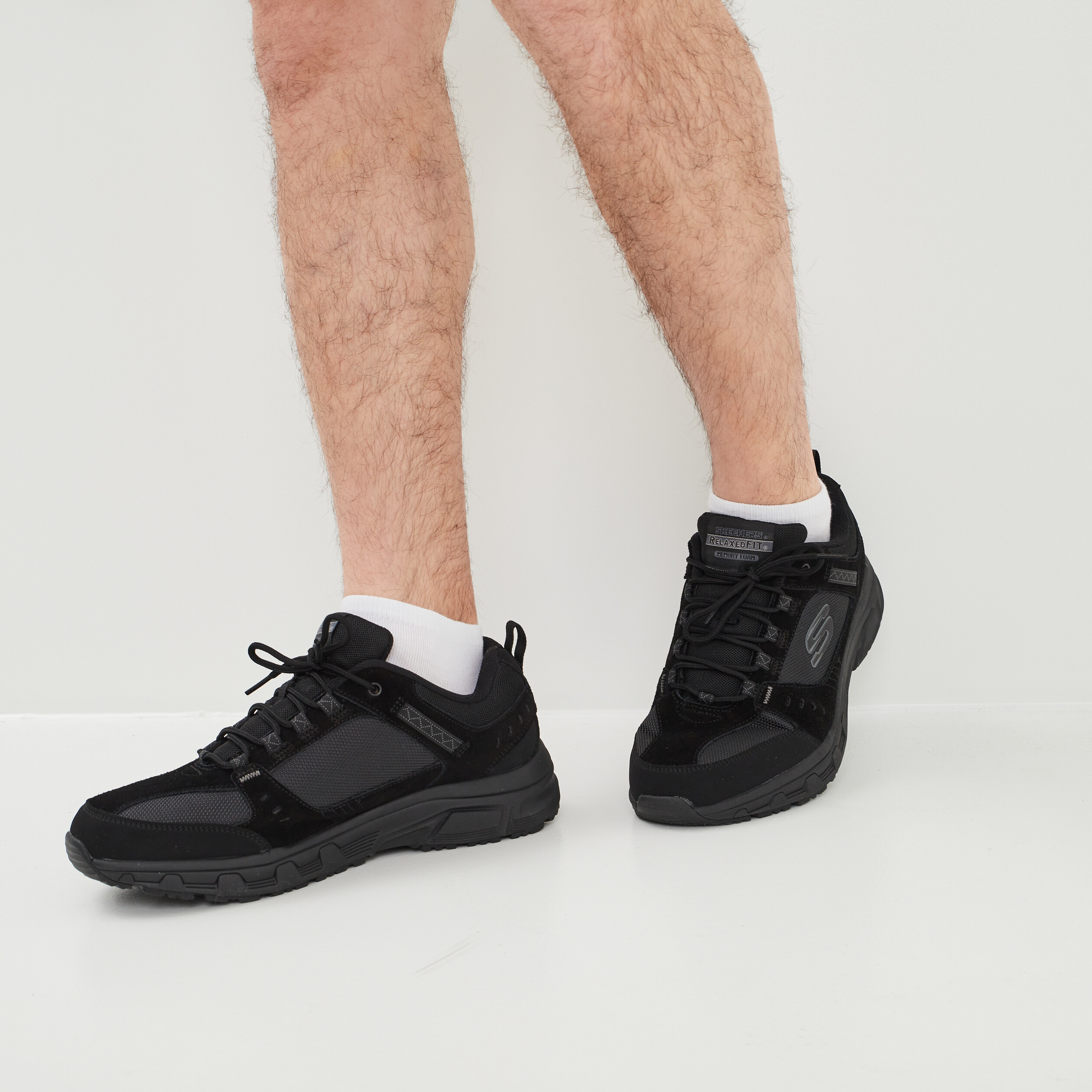 Runnings à mémoire de forme Skechers noir homme | La Halle