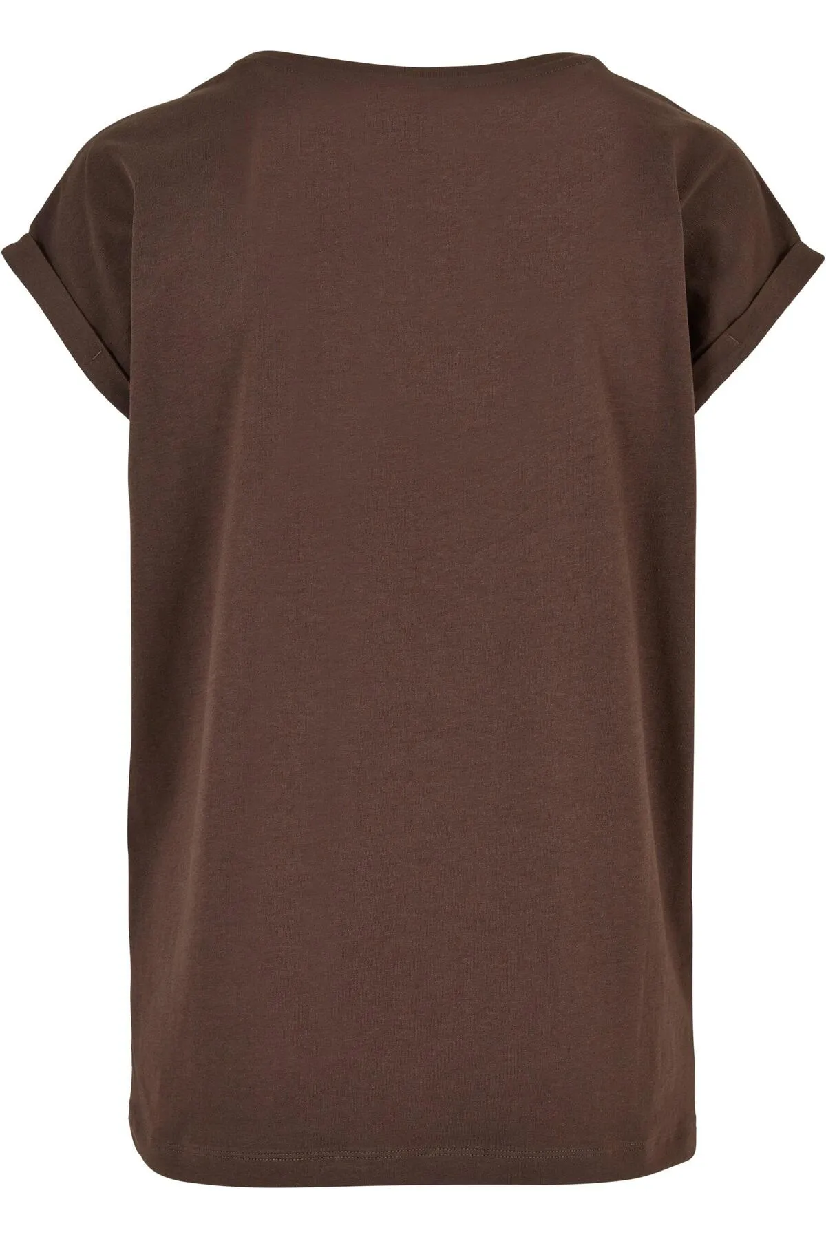 Urban Classics  Damen T-Shirt mit verlängerter Schulterpartie für Damen