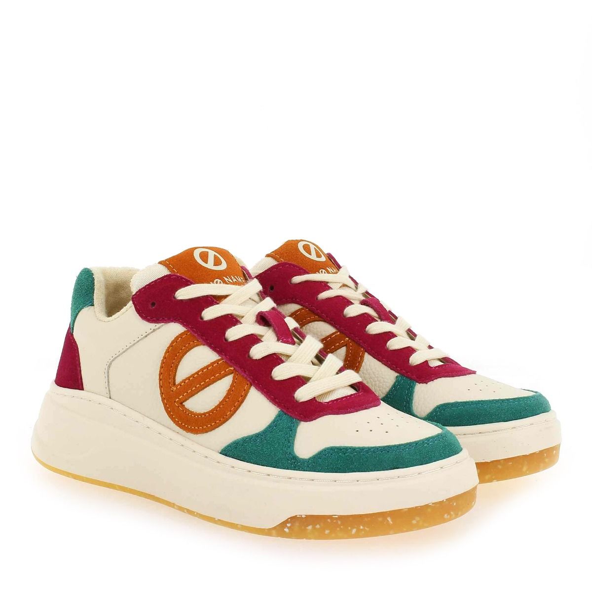 No Name  BRIDGET SNEAKER H23 - Blanc Multi