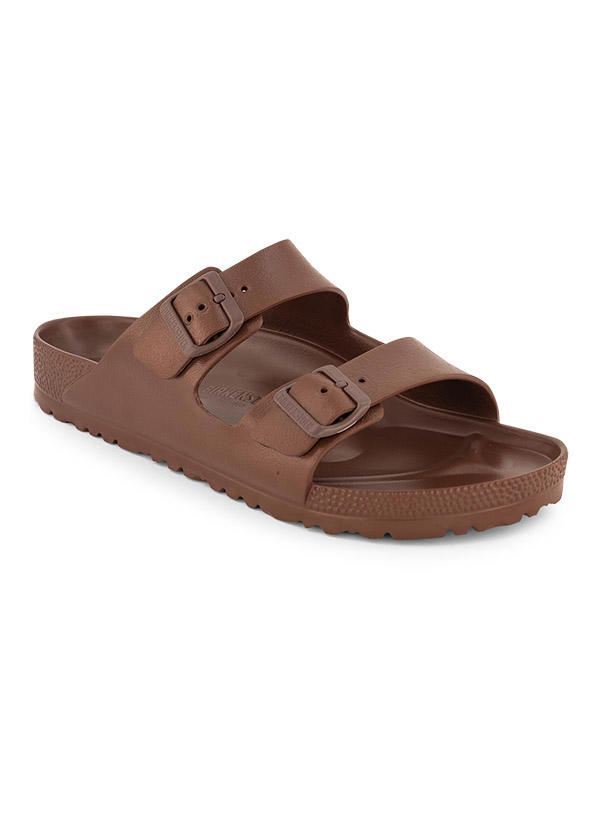BIRKENSTOCK, Pantoletten Arizona, EVA, Normale Passform, rostbraun metallic