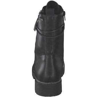 Barbarella Schnür Boots in schwarz