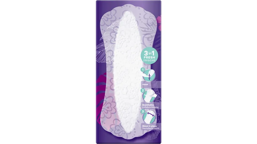 Always DAILY Slipeinlagen Fresh Flexistyle Slim mit Frischeduft BigPack 74 Stück
