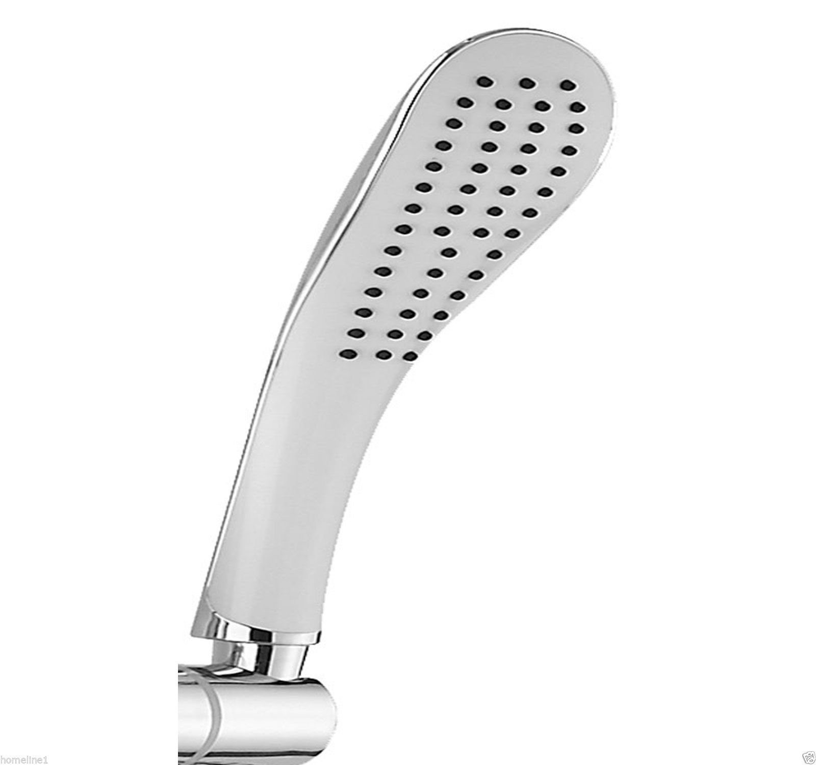 Homeline Duschsystem Regendusche set Überkopfbrausset Duschsäule Brauseset Duschsystem, Höhe 98 cm, 5 tlg.