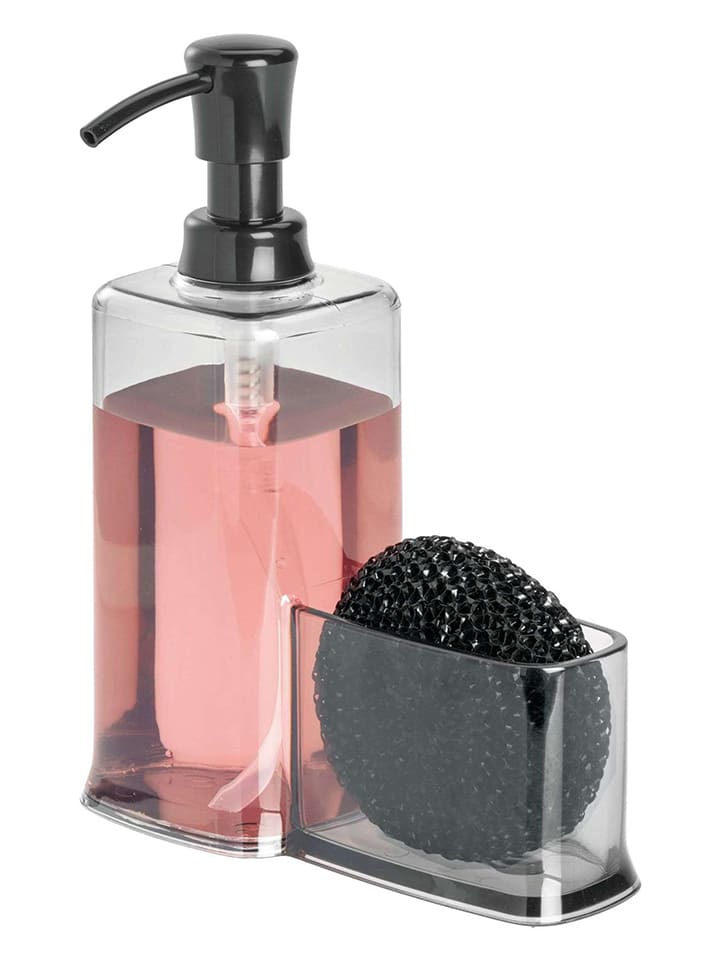 Idesign Spülmittelspender ''Caddy'' in Schwarz - (B)16,5 x (H)21 x (T)8 cm günstig kaufen onesize