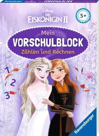Disney Die Eiskönigin 2 Mein Vorschulblock: Zählen und Rechnen