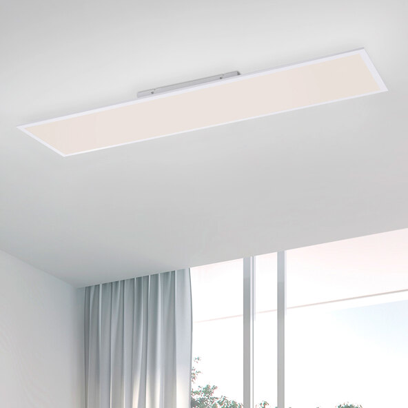 LED-Deckenleuchte LOLAsmart Flat, 100 x 25 cm