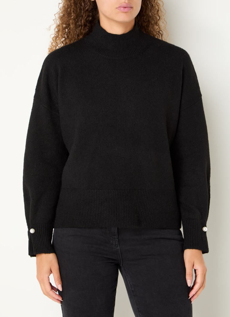 French Connection Kezia Pearl fine knitted sweater in wool blend