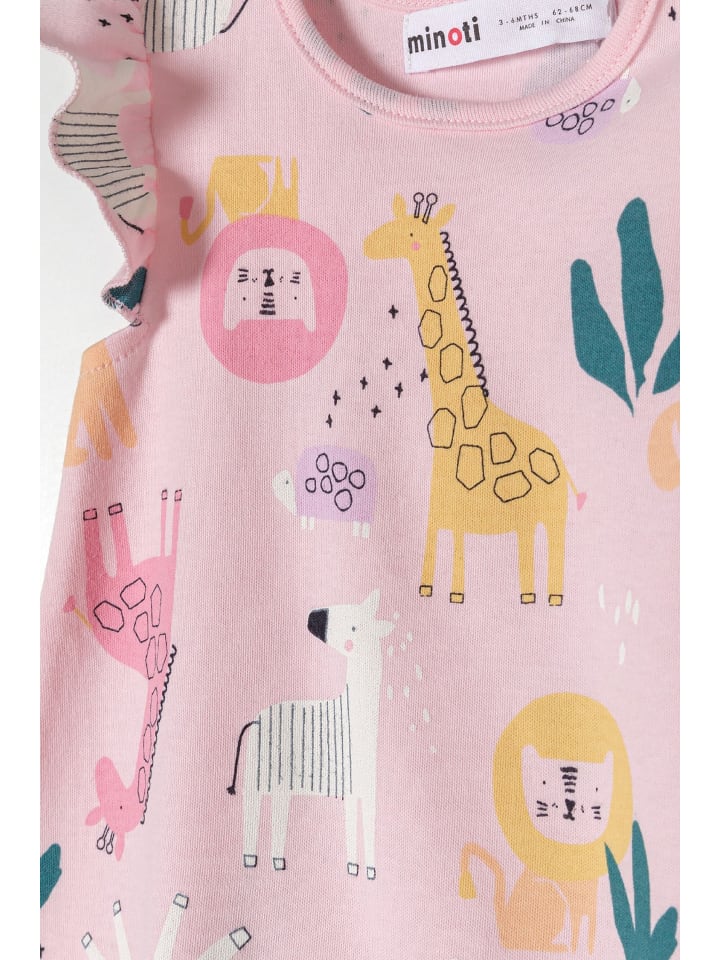 Minoti 4er. Set: Strampler 24babypack8 in lila günstig kaufen