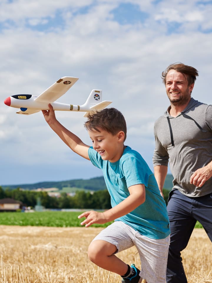 Haba Spielzeug-Flugzeug Terra Kids Maxi-Wurfgleiter in mehrfarbig günstig kaufen onesize
