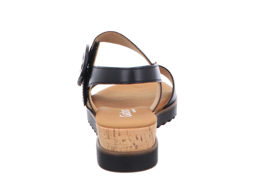 GABOR Klassische Sandalen schwarz