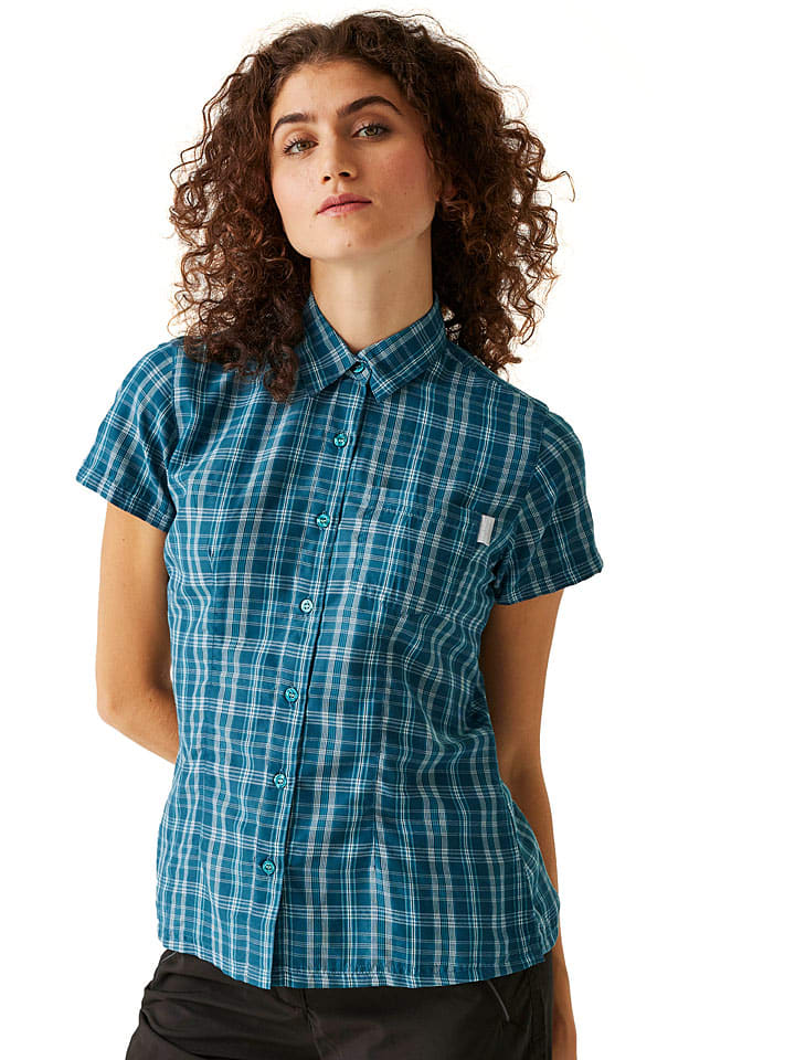 Regatta Bluse ''Mindano VIII'' in Blau günstig kaufen