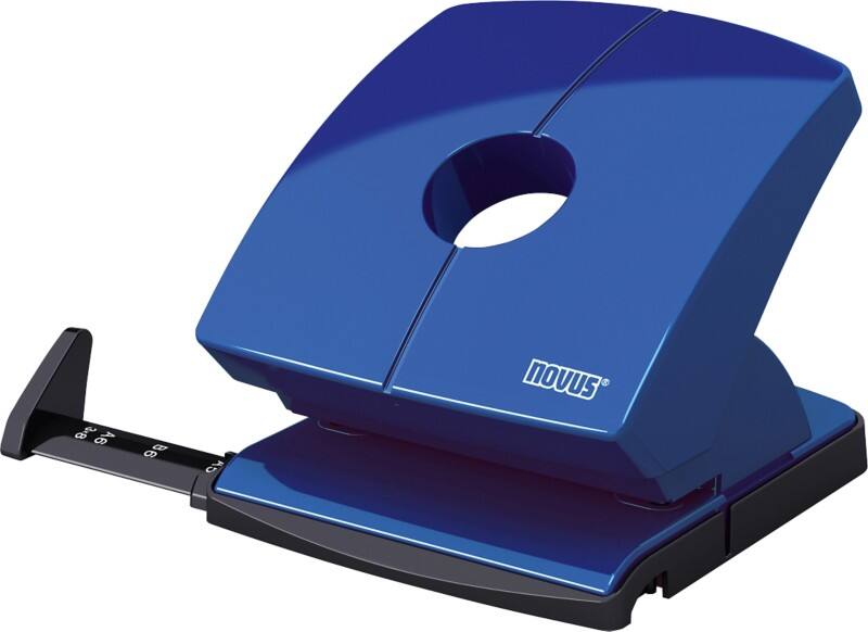 Novus NOVUS OFFICE 2 Löcher Locher Kunststoff, Metall 30 Blatt B 230 Blau