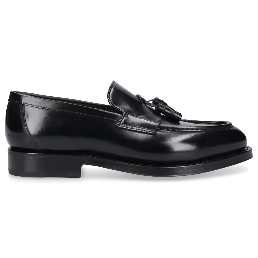 Santoni - Loafer 18358 Kalbsleder - schwarz