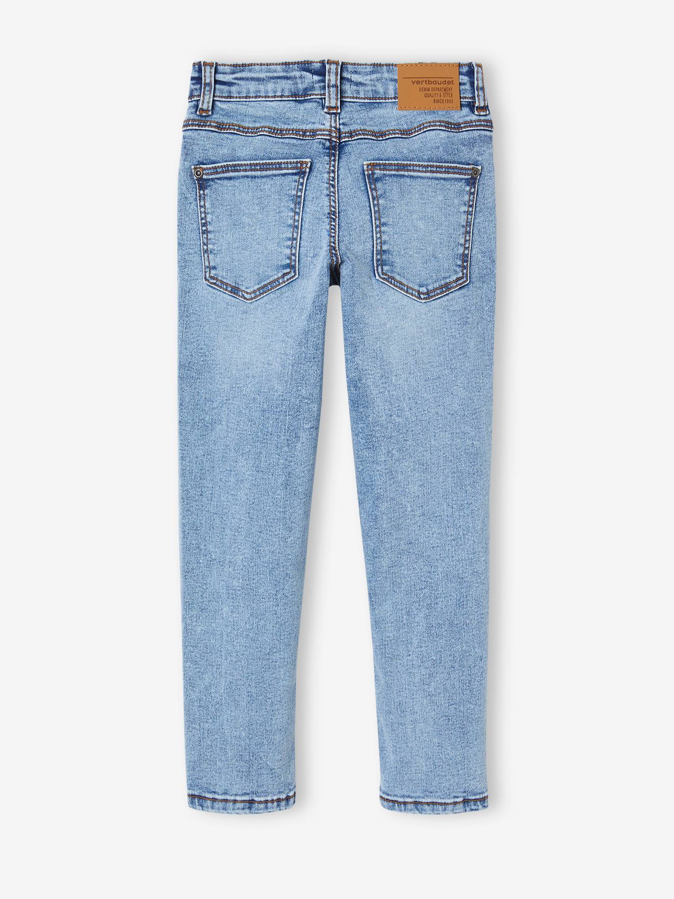 Vertbaudet Jungen Loose-Fit-Jeans - double stone