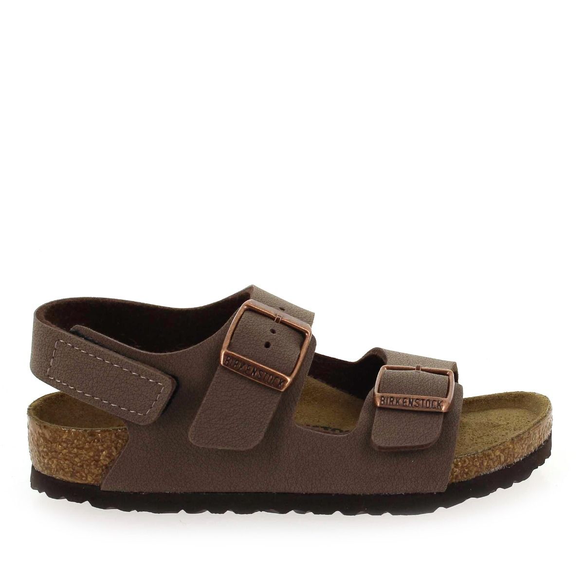 Birkenstock  MILANO HL KIDS BIRKIBUC - Marron