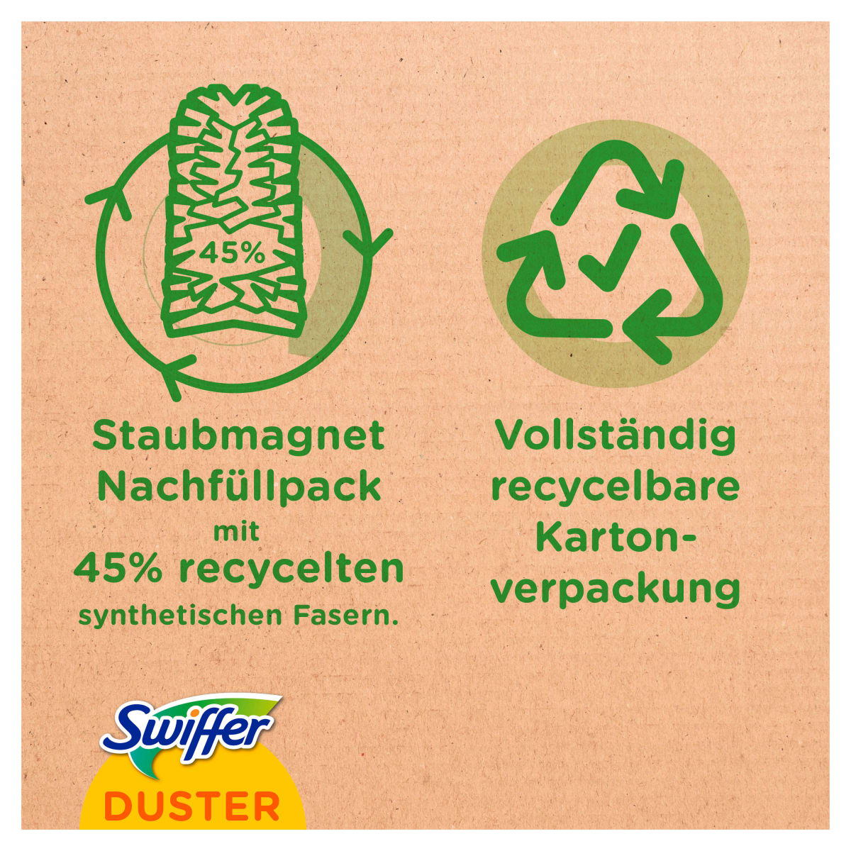 Staubwedelbezüge Staubmagnet Nachfüllpack, 20 St