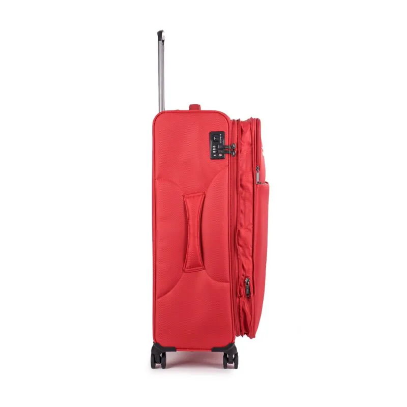 Stratic Stratic Light + - Koffer-Set 3-teilig (S, M, L) - Rot