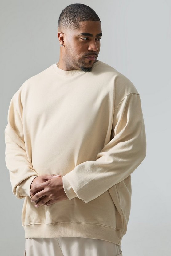 Plus Active Oversized Training Dept. Sweatshirt