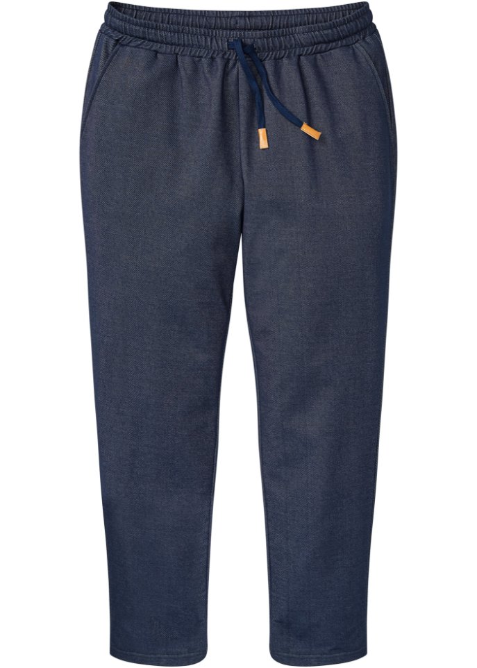 Sweathose in Denimoptik