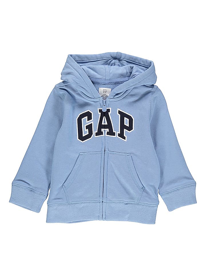 GAP Sweatjacke in Hellblau günstig kaufen 68/74