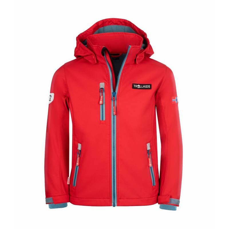 Trollkids Preikestolen Softshelljacke Kinder