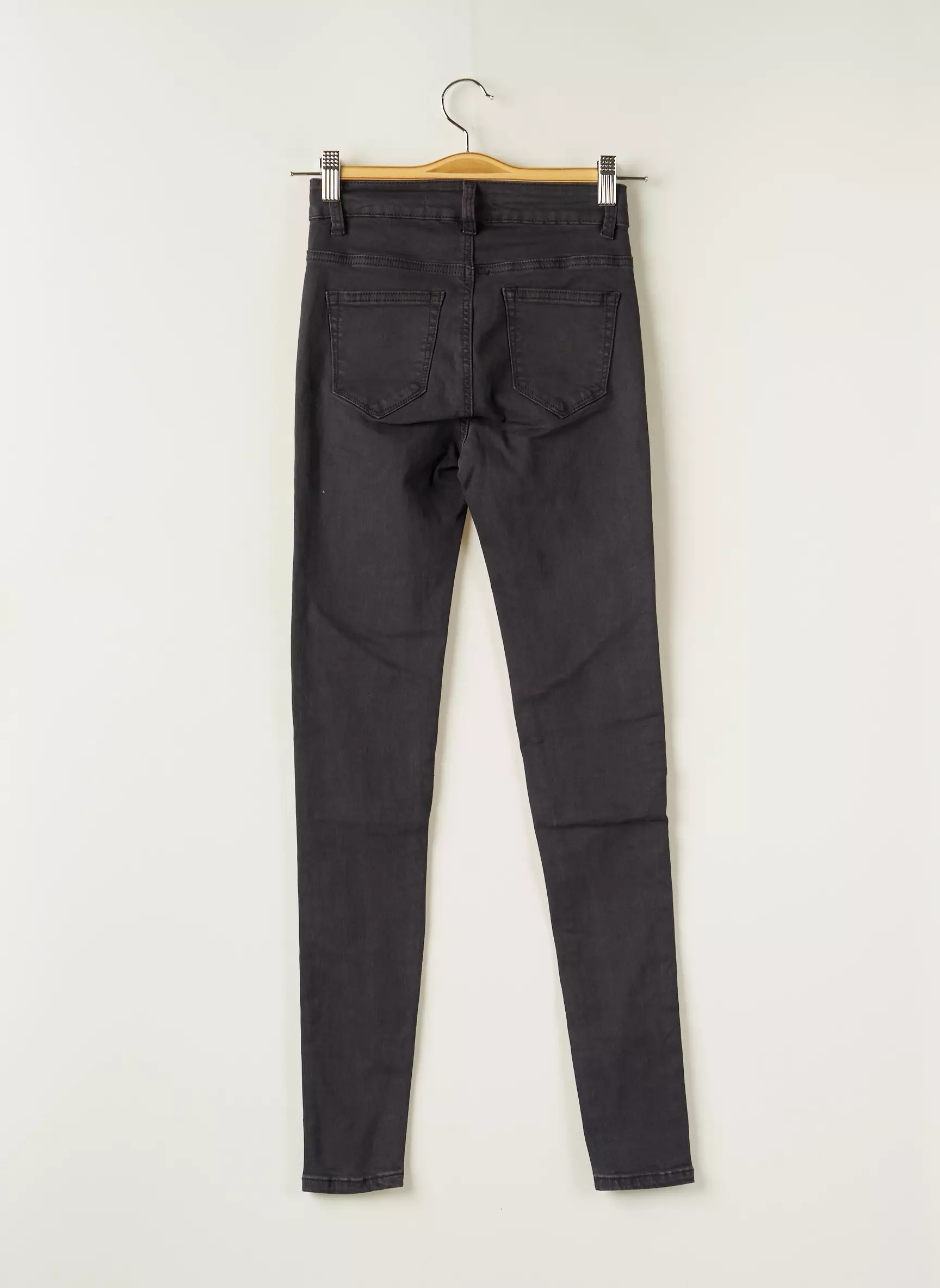 Nina Carter Jeans Skinny Femme couleur gris