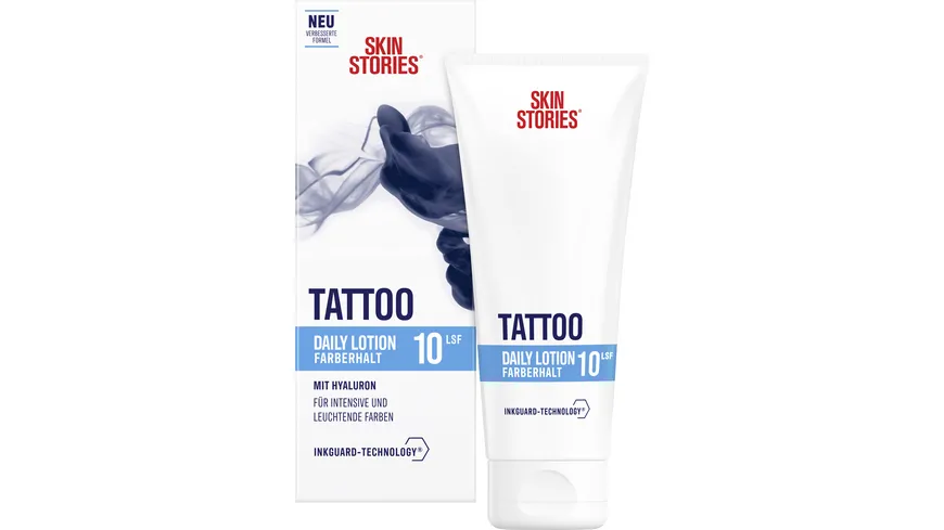 Skin Sories Tattoo Daily Lotion Farberhalt LSF 10 100 ml