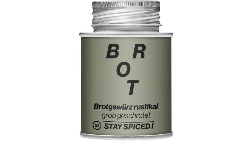 STAY SPICED! Brotgewürz rustikal grob geschrotet. 70 g