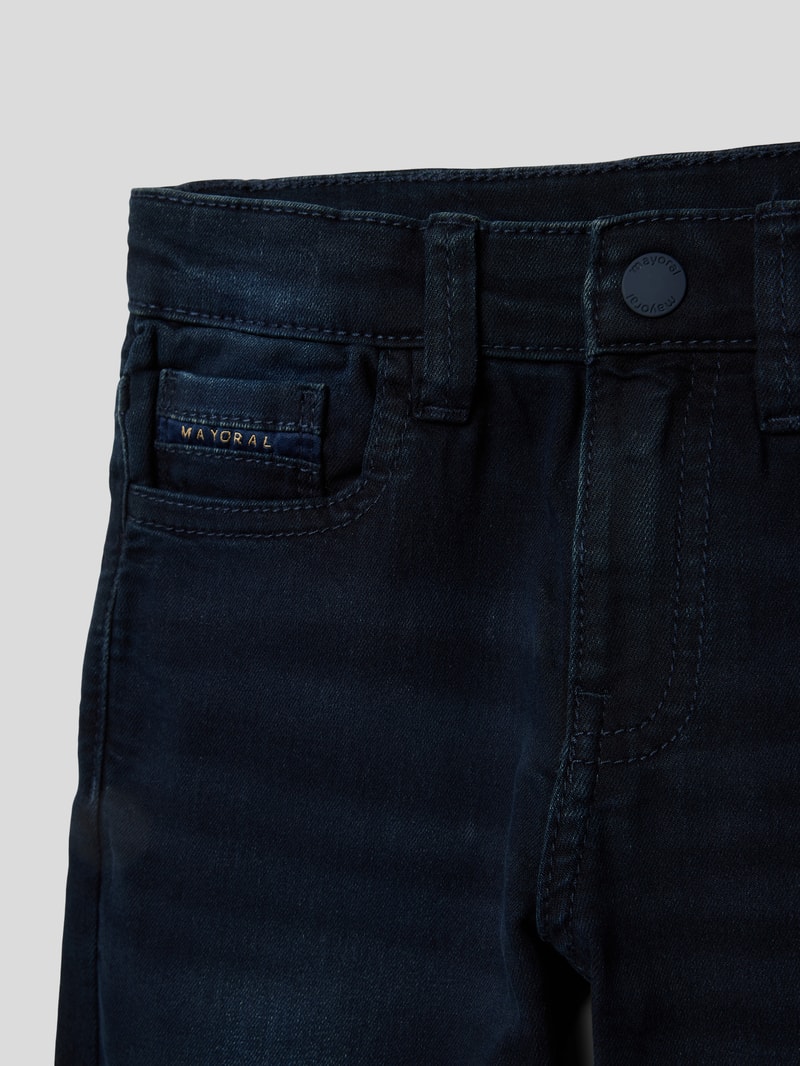 Jeans im 5-Pocket-Design in dunkelblau