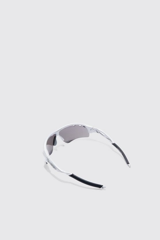 Sonnenbrille mit Chrom-Gläsern