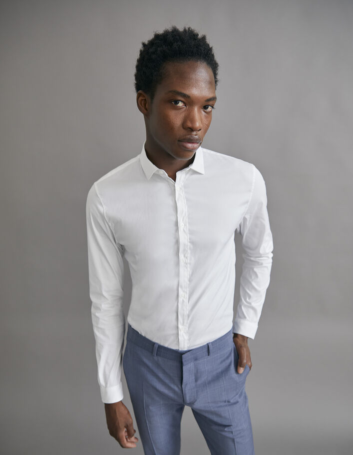 Chemise SLIM blanche EASY CARE Homme