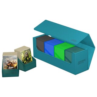Ultimate Guard Arkhive 400+ XenoSkin Monocolor Petrolblau