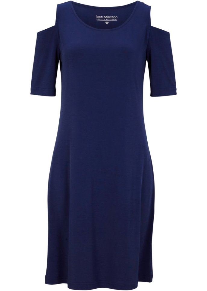 Cold-Shoulder-Kleid