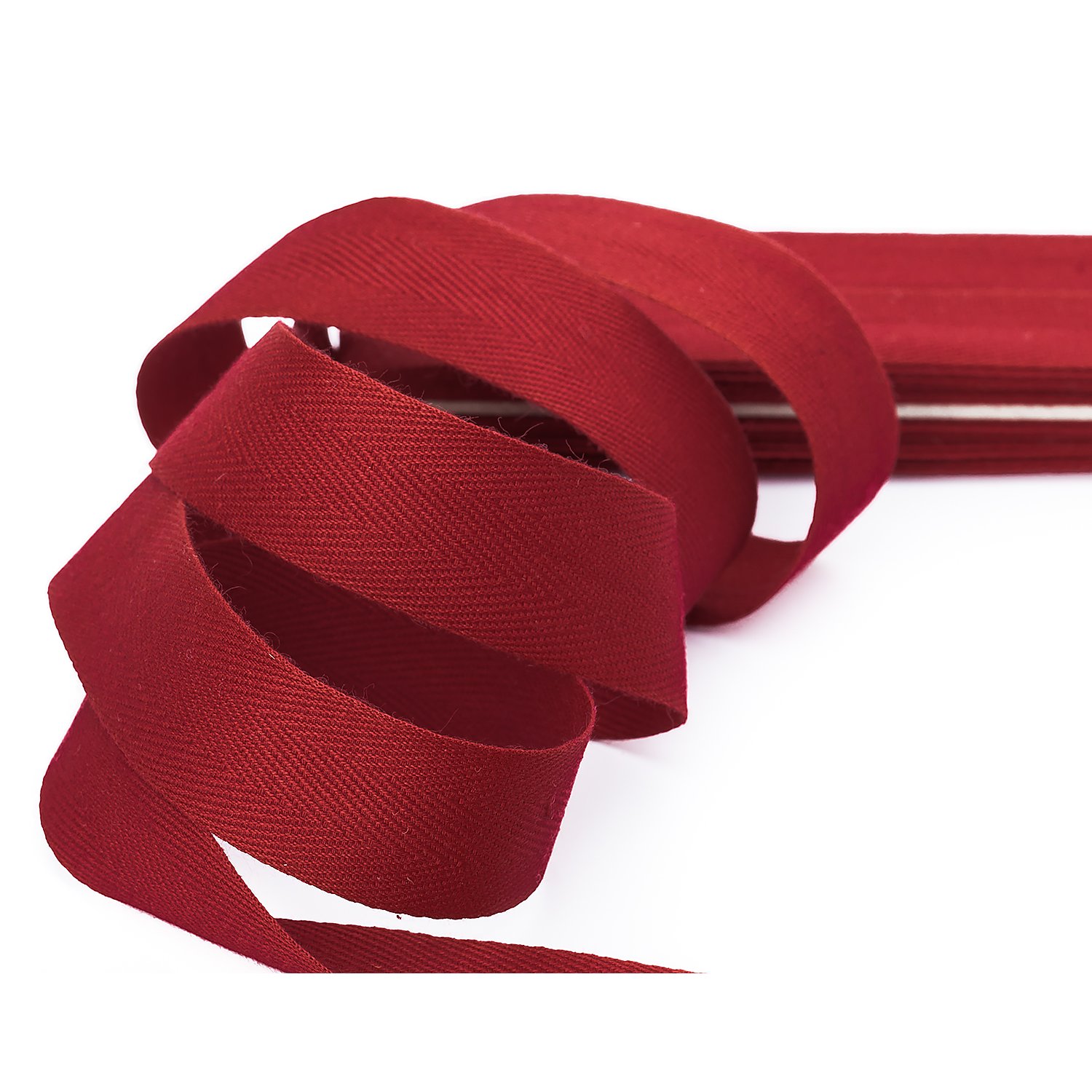 buttinette Nahtband, weinrot, Breite: 2 cm, 5 m