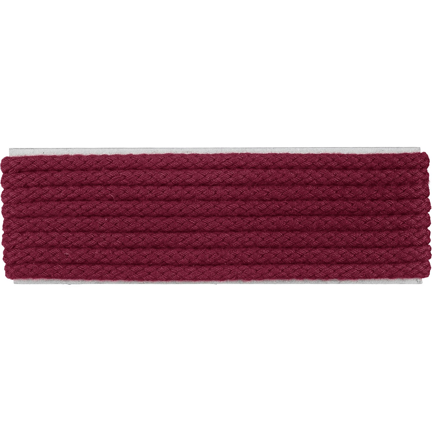 buttinette Kordel für Bekleidung, weinrot, 4 mm Ø, Länge: 4 m