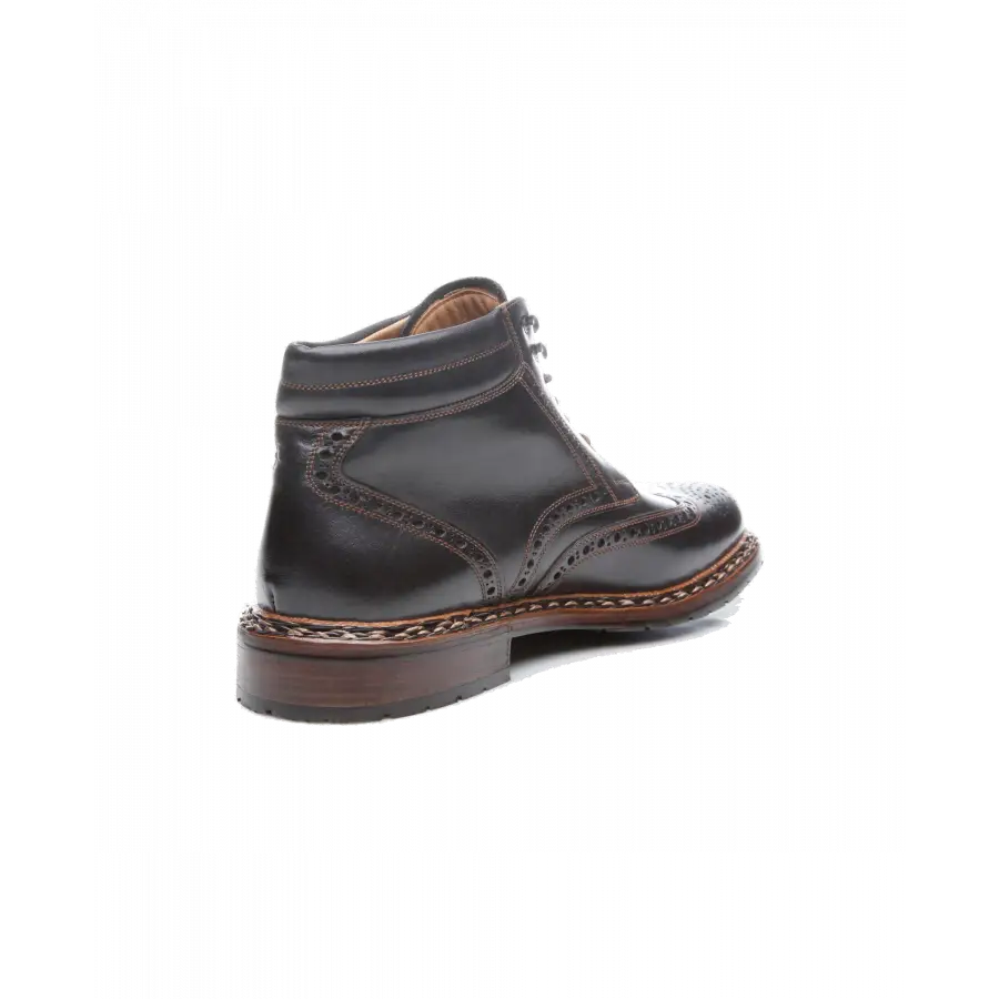 Heinrich Dinkelacker - Stiefeletten BUDA FULL-BROGUE SC Soft calf - schwarz